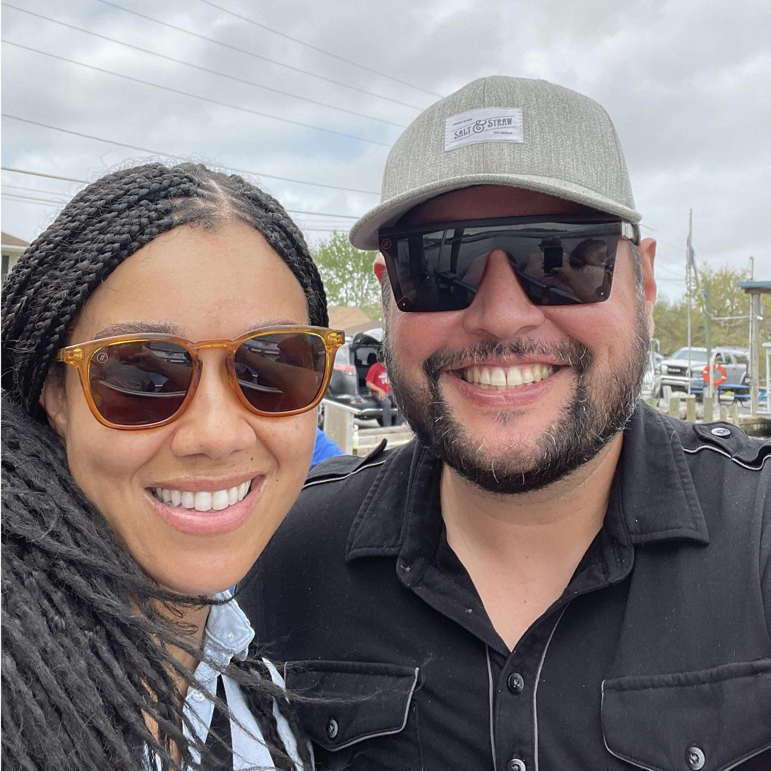 Right before we left on our air boat swamp tour, March 2021