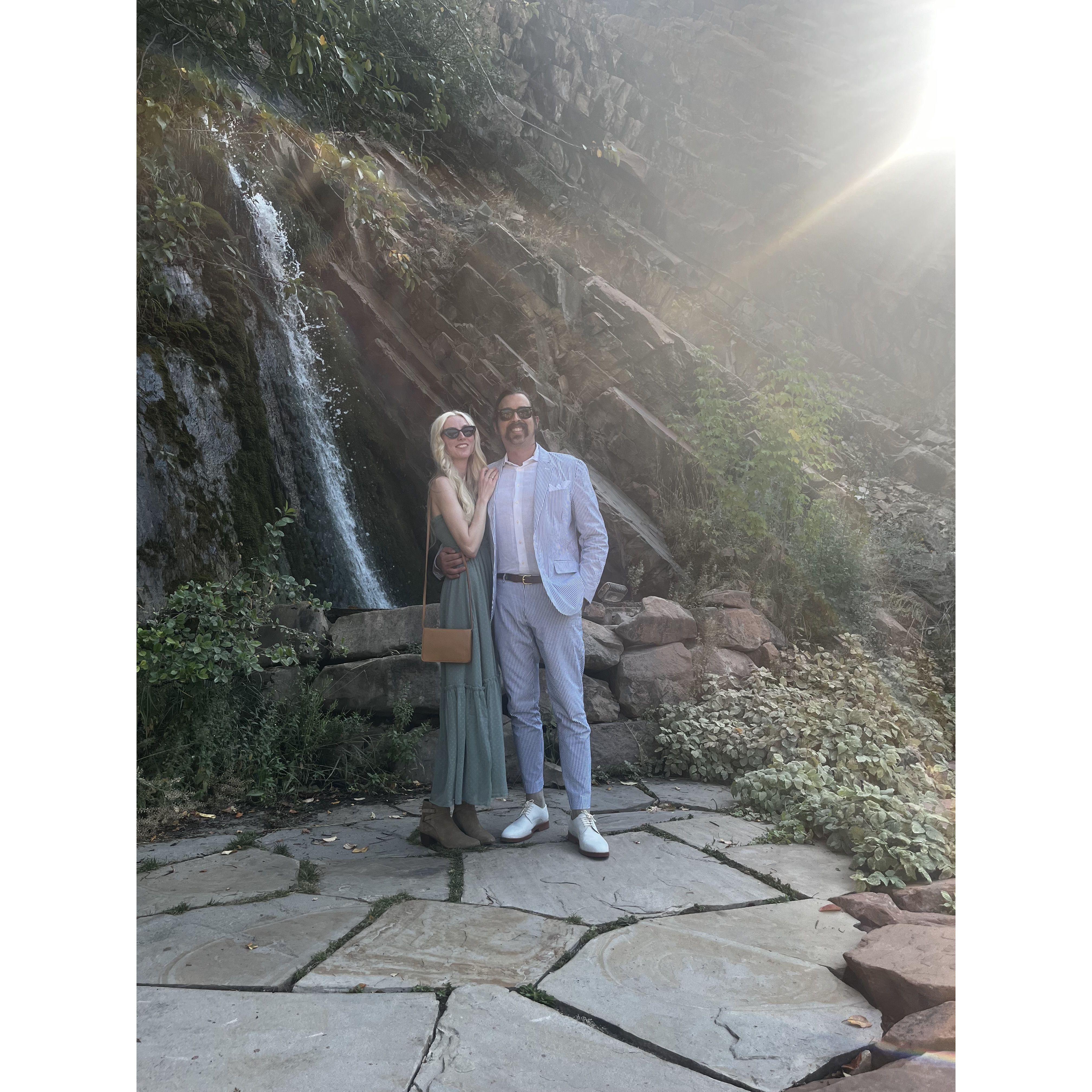 celebrating the wedding of Jackie's cousin Kyle Hanson & his wife Erin Lipp in scenic Utah!