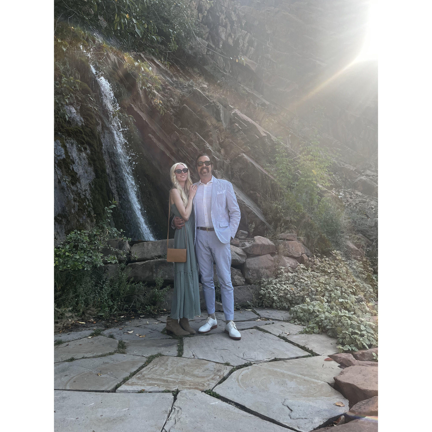 celebrating the wedding of Jackie's cousin Kyle Hanson & his wife Erin Lipp in scenic Utah!