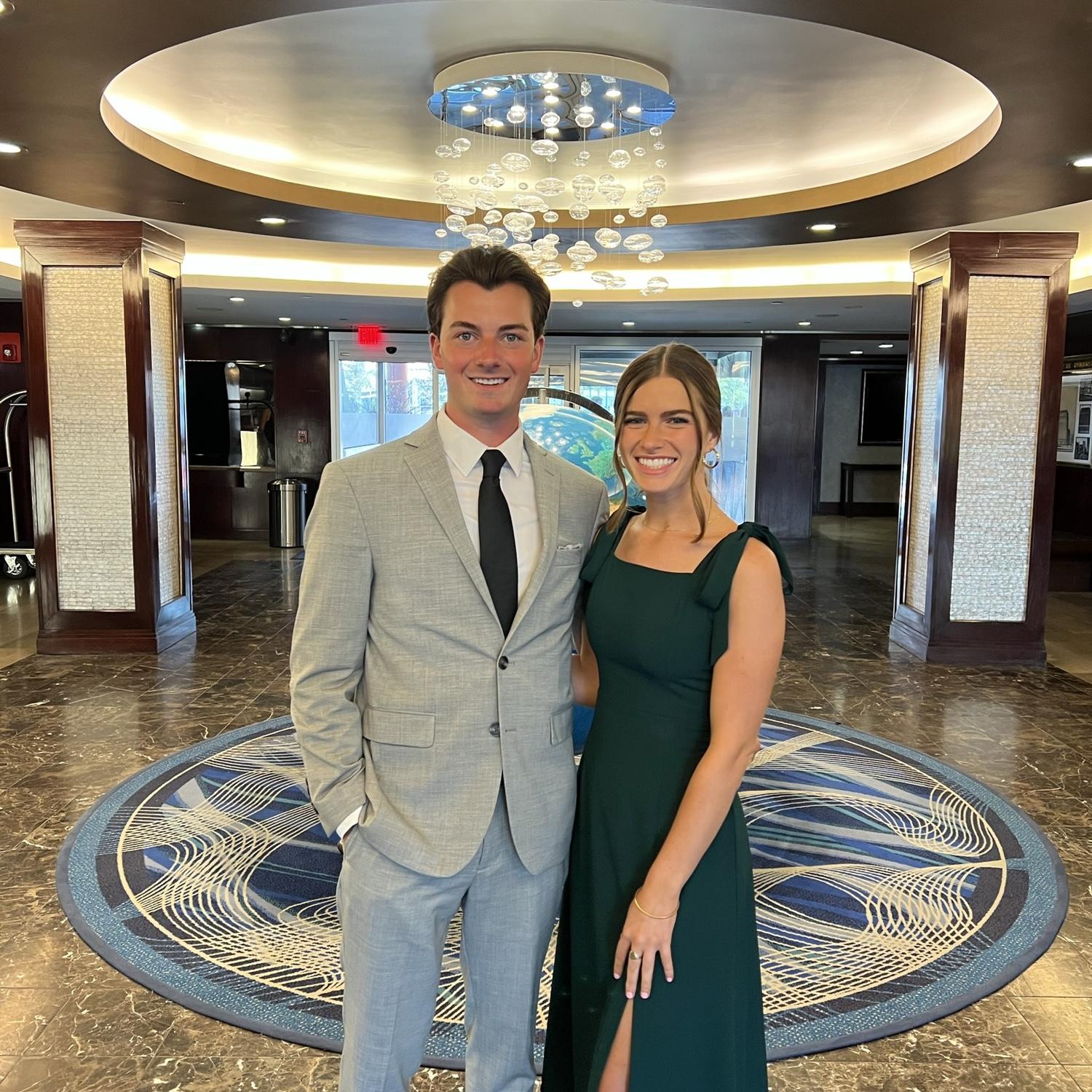 Wedding #1 together