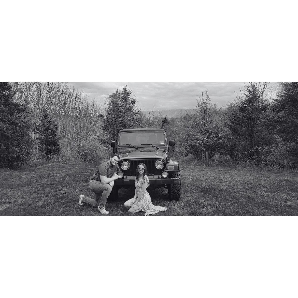 Our first trip with Tyler's new 2003 Jeep TJ after the scrap of his beloved YJ. We had to drive offroad to the abandoned fire tower where we were staying.