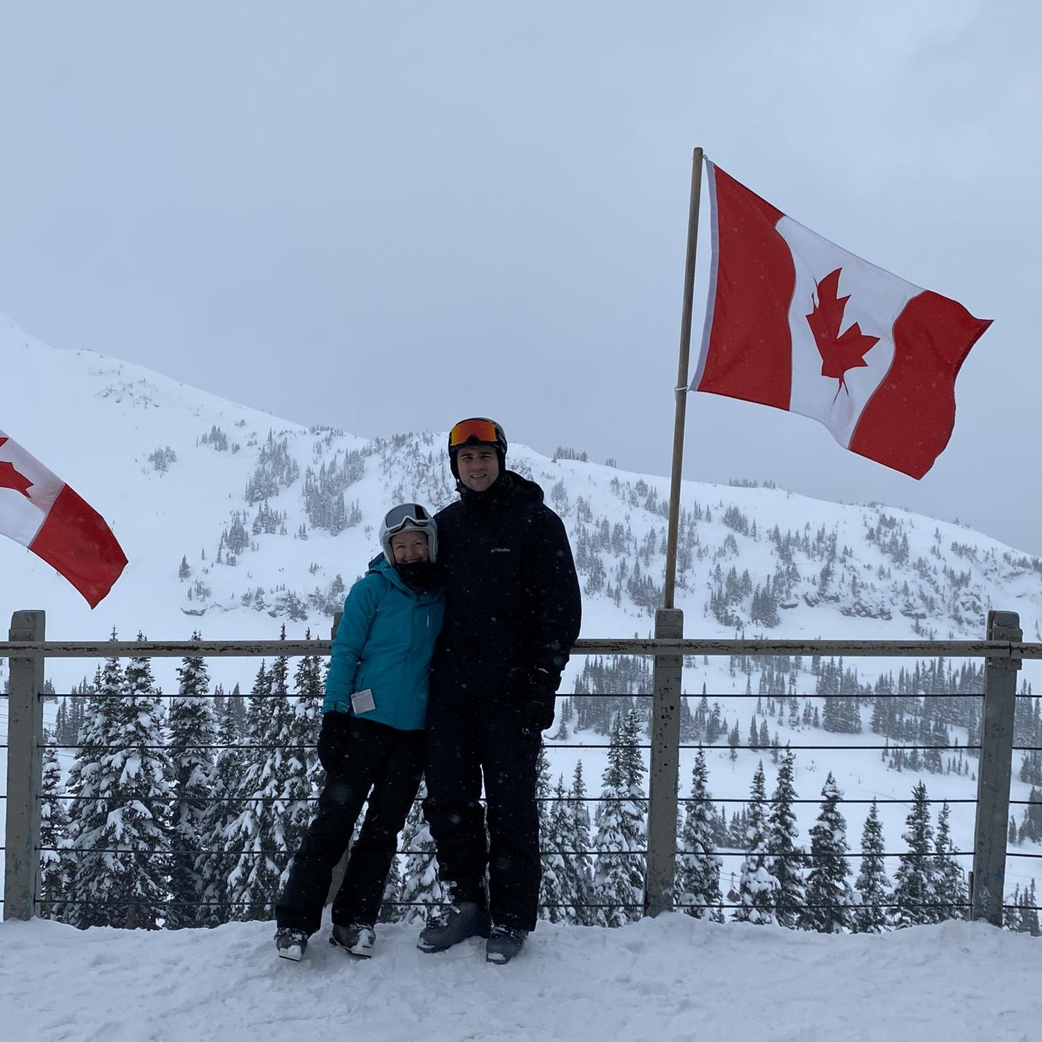Skiing in Whistler, BC!