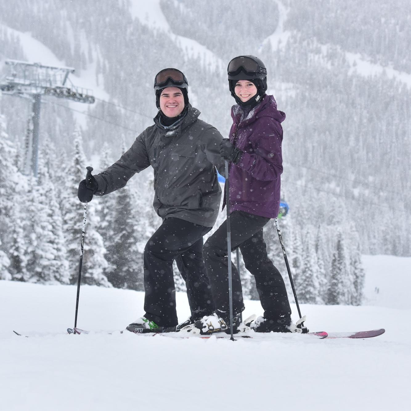 Justin and Kaitlin took a trip to Big Sky Montana for Justin's 25th birthday!