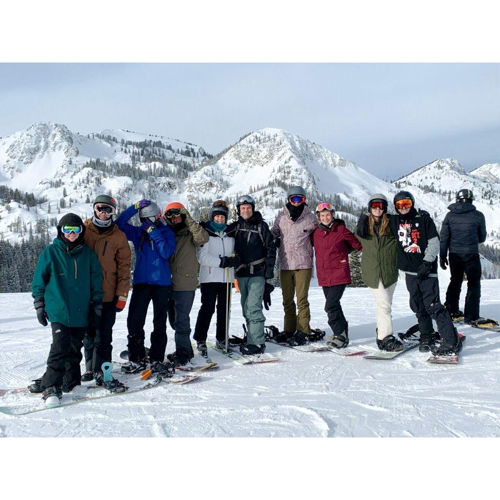 Our families came to visit us for our first Christmas in Utah!