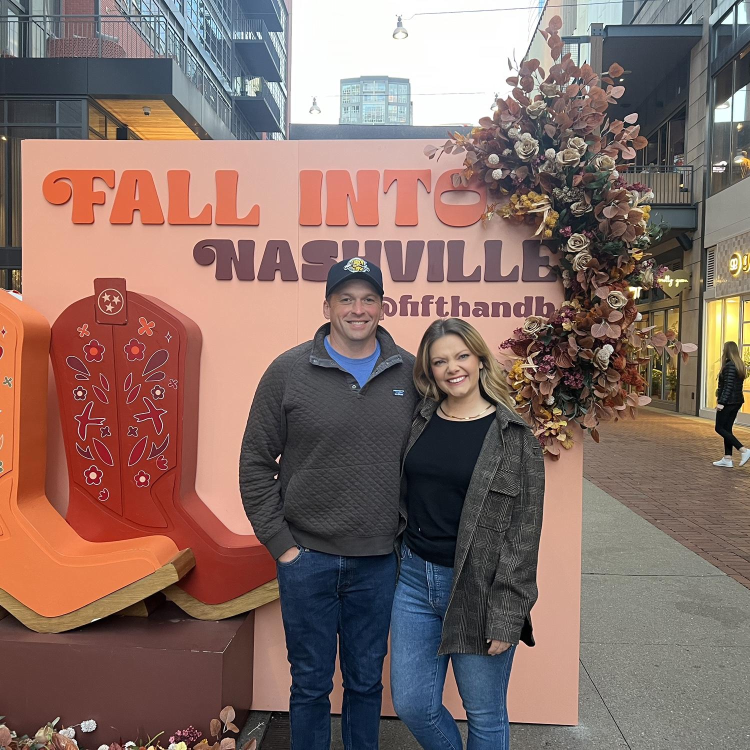 Pete & Bri fell into Nashville