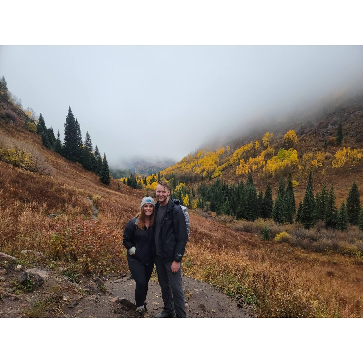 One of our favorite Colorado memories was getting snowed on at the top of this mountain in early October. 2021