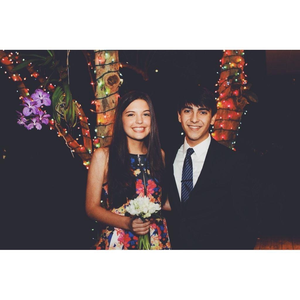 Our first formal event in high school!
