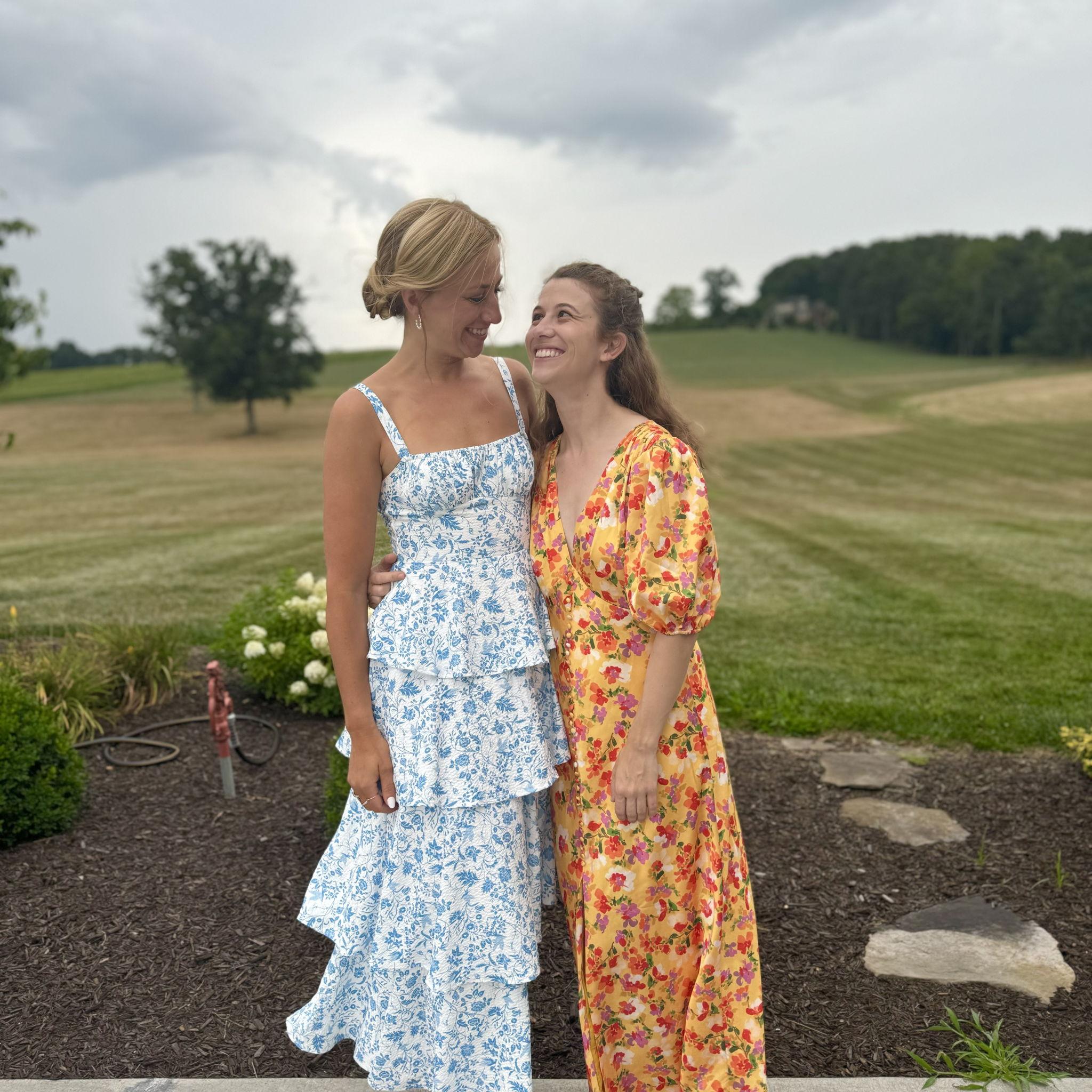 Celebrating Hannah and Taylor's wedding in VA!