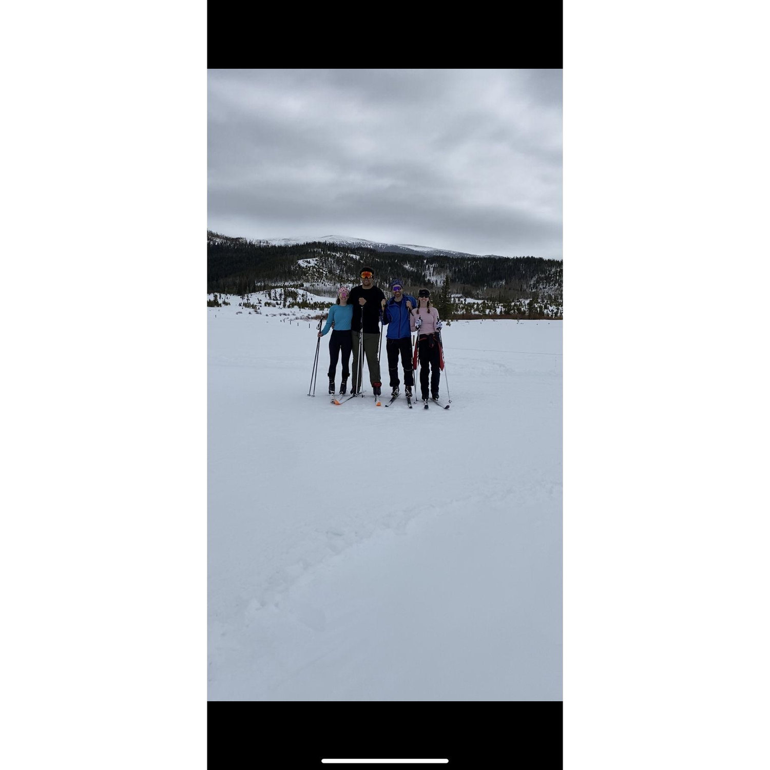 XC Skiing with Alec & Stian - March 2022