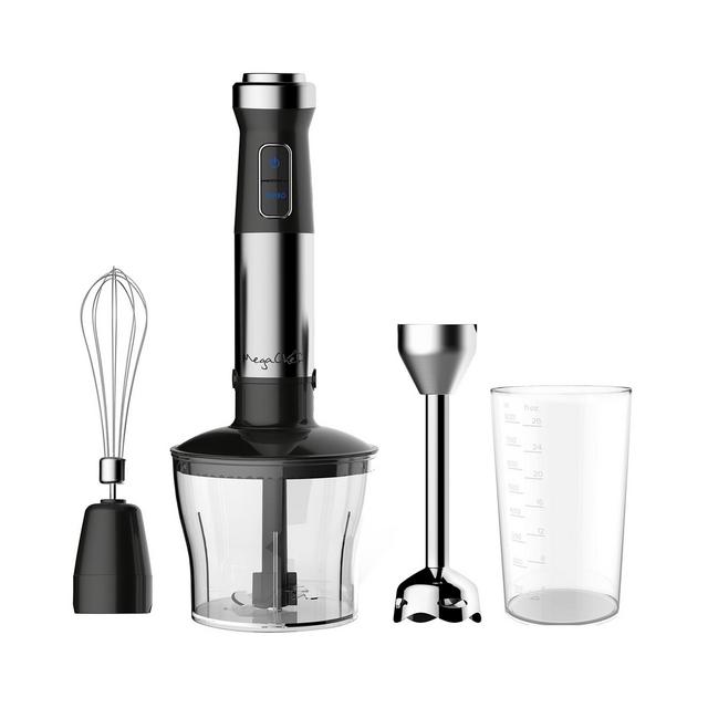 Megachef 4-in-1 Multipurpose Hand Blender with Speed Control