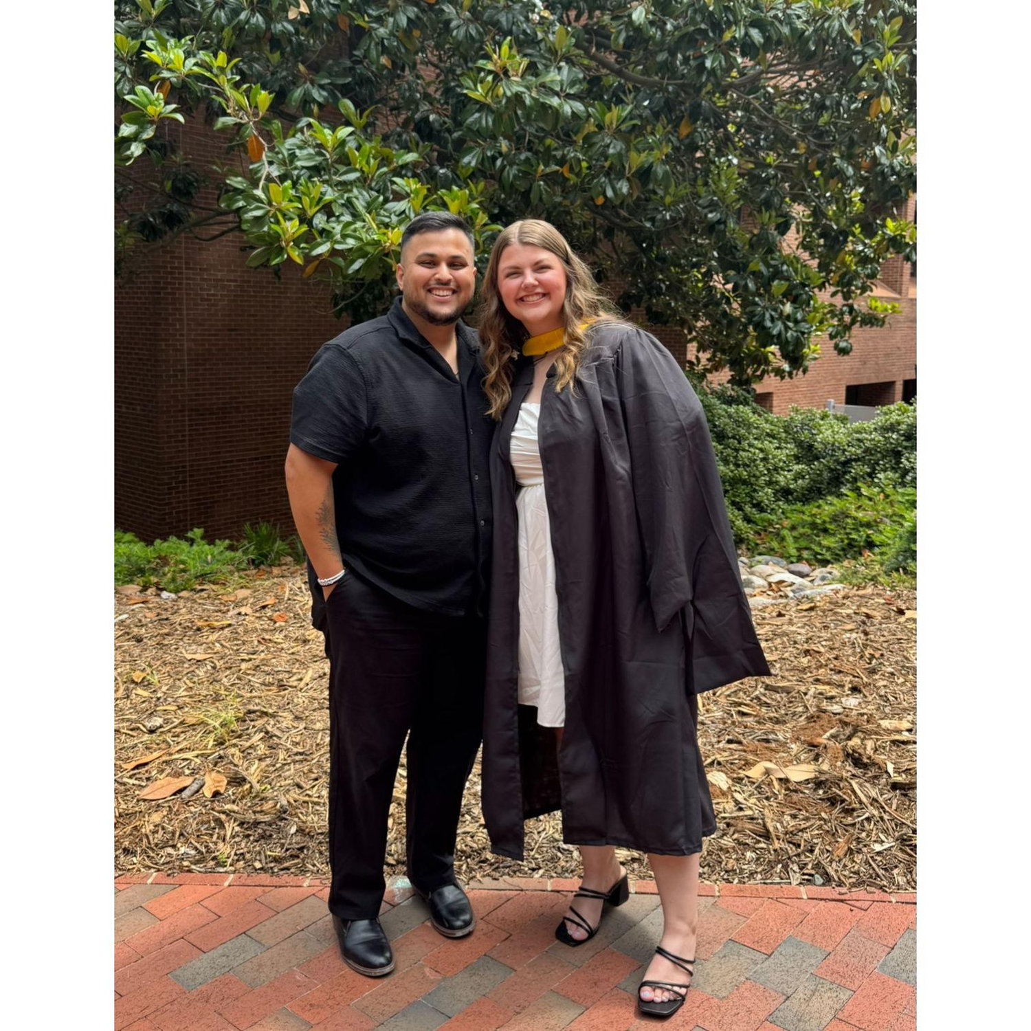 Bethany's graduate school graduation
