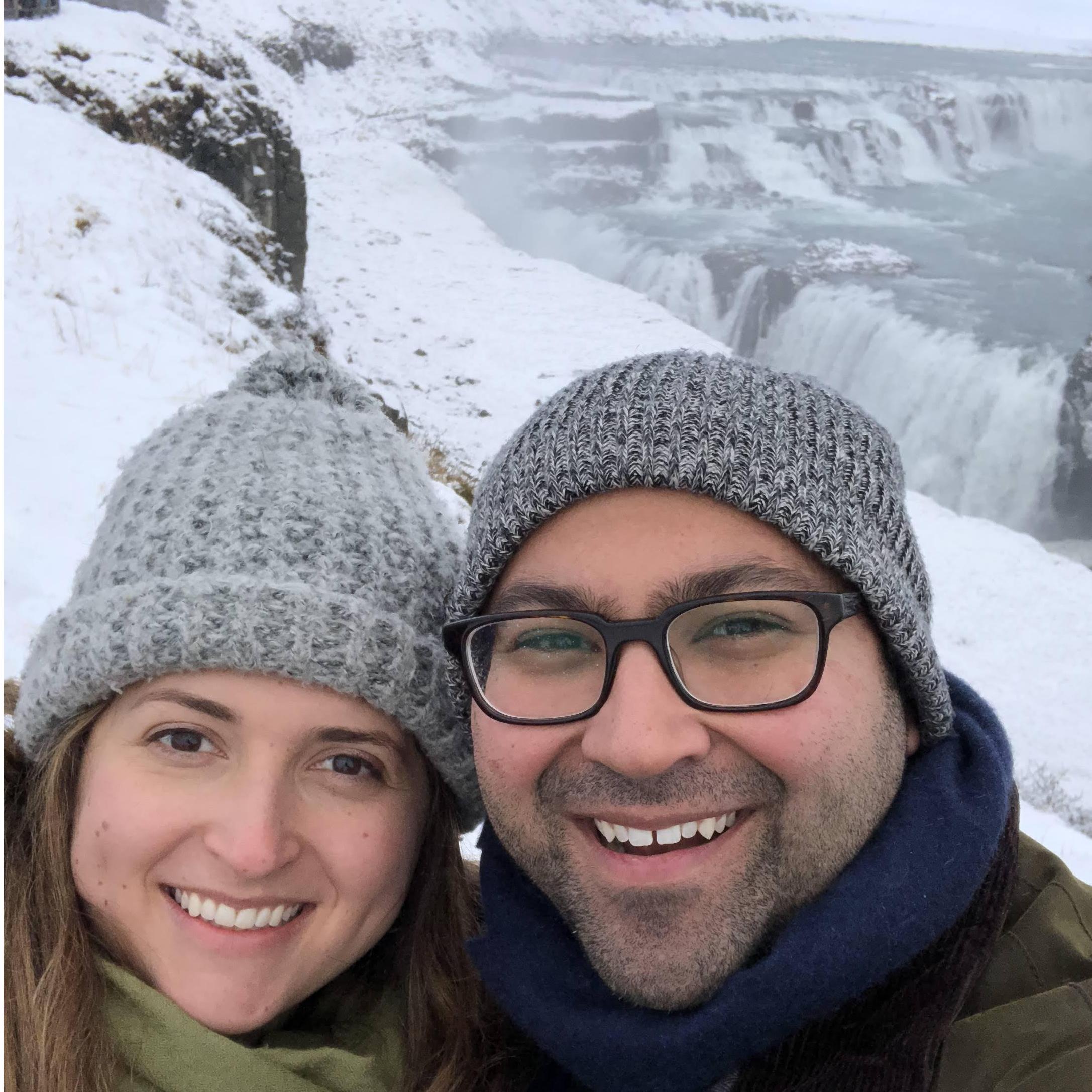 at Gullfoss, Iceland