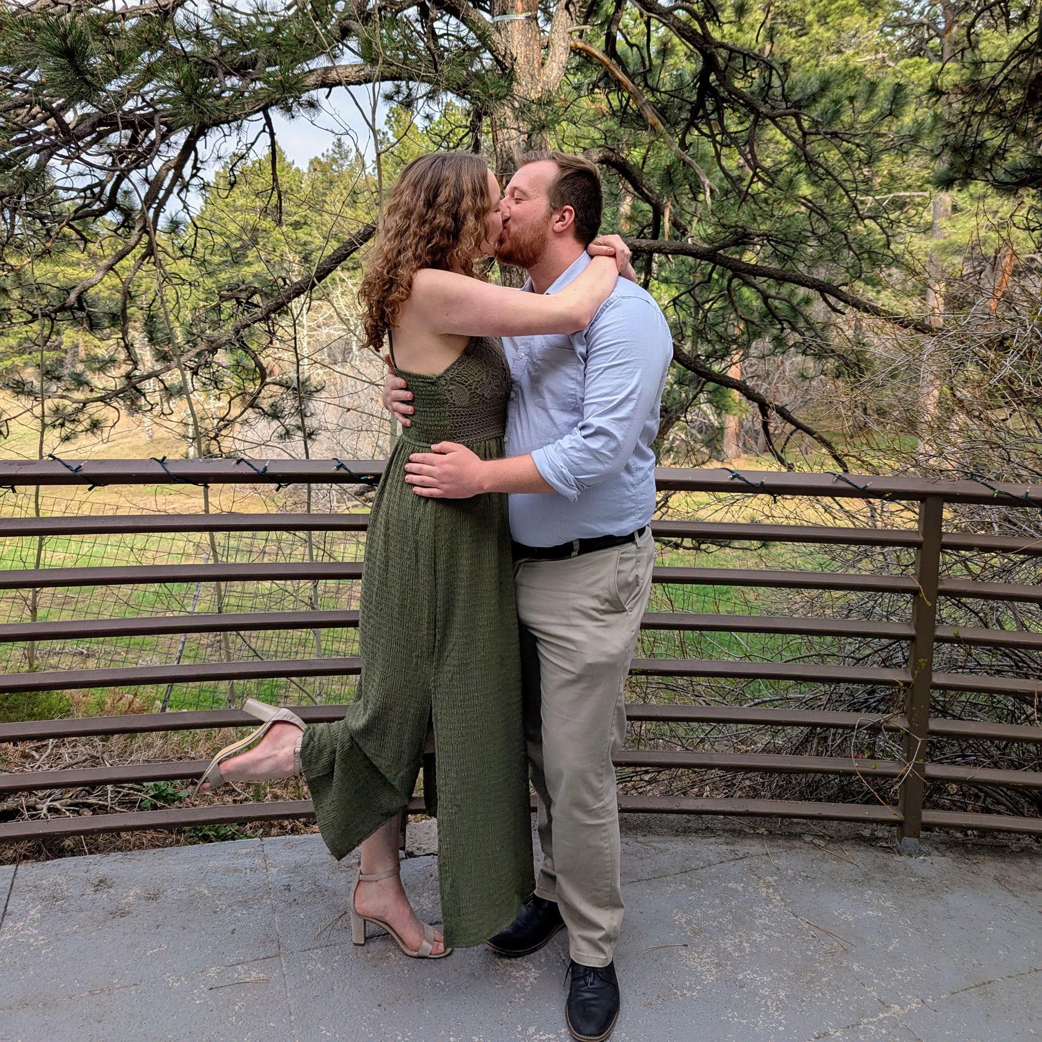 Our first wedding together!