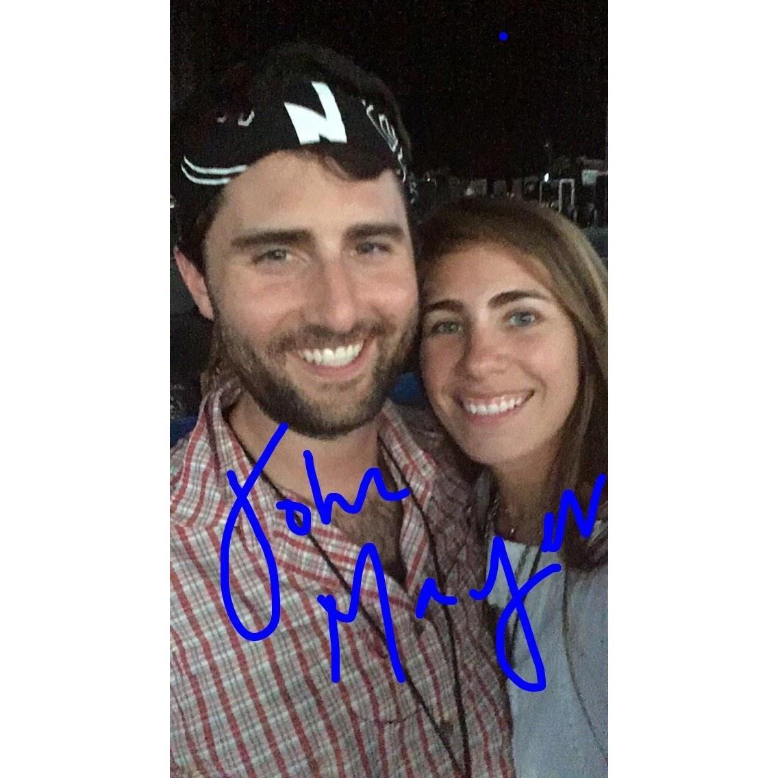 John Mayer concert 2018