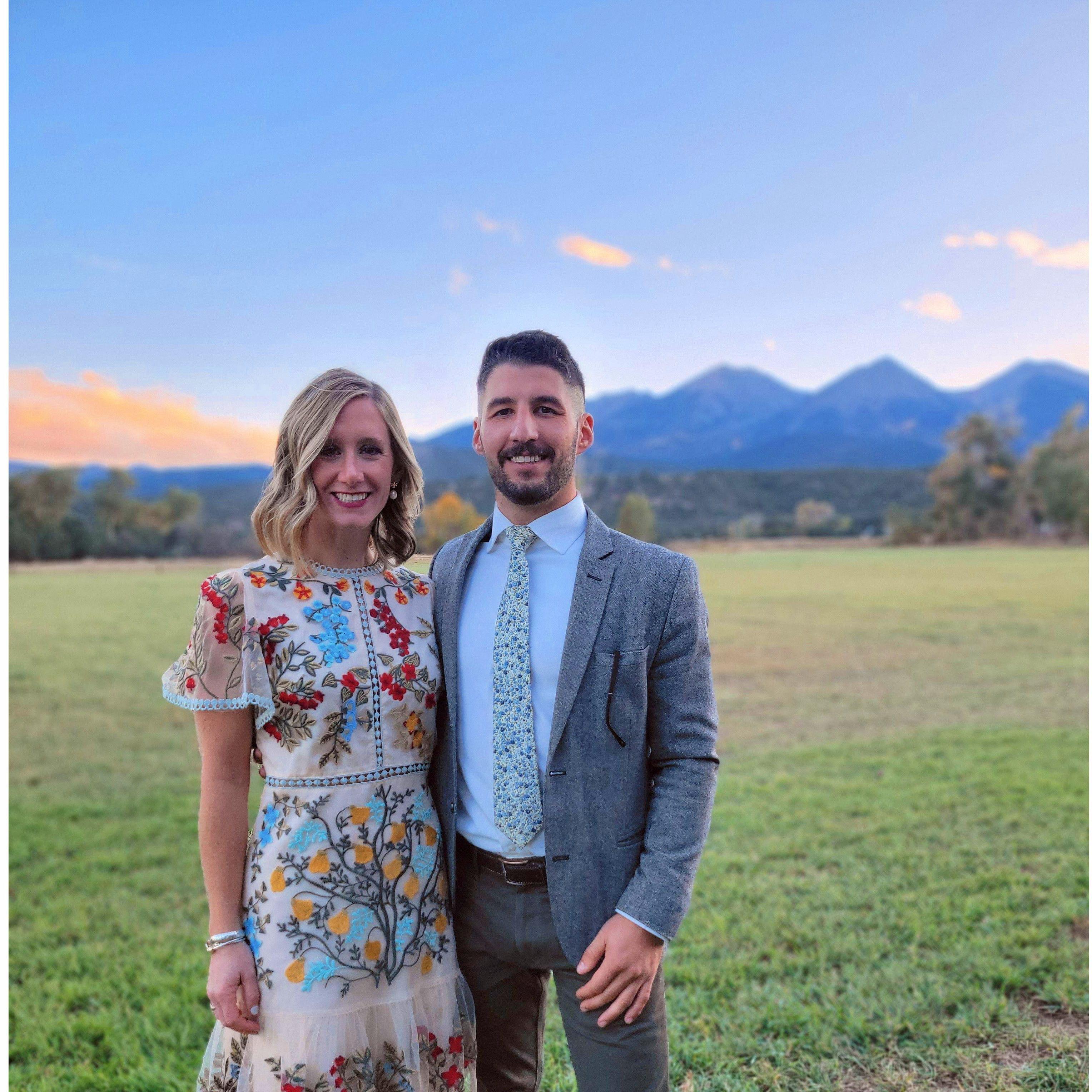 Denver, our first trip and wedding as a couple