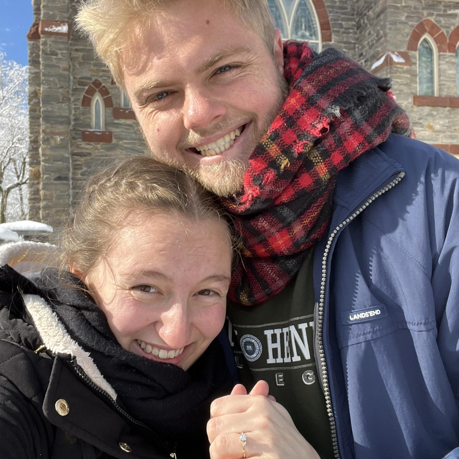 We got engaged on January 20th!