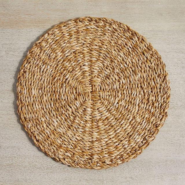 Isla Seagrass Round Charger Plate