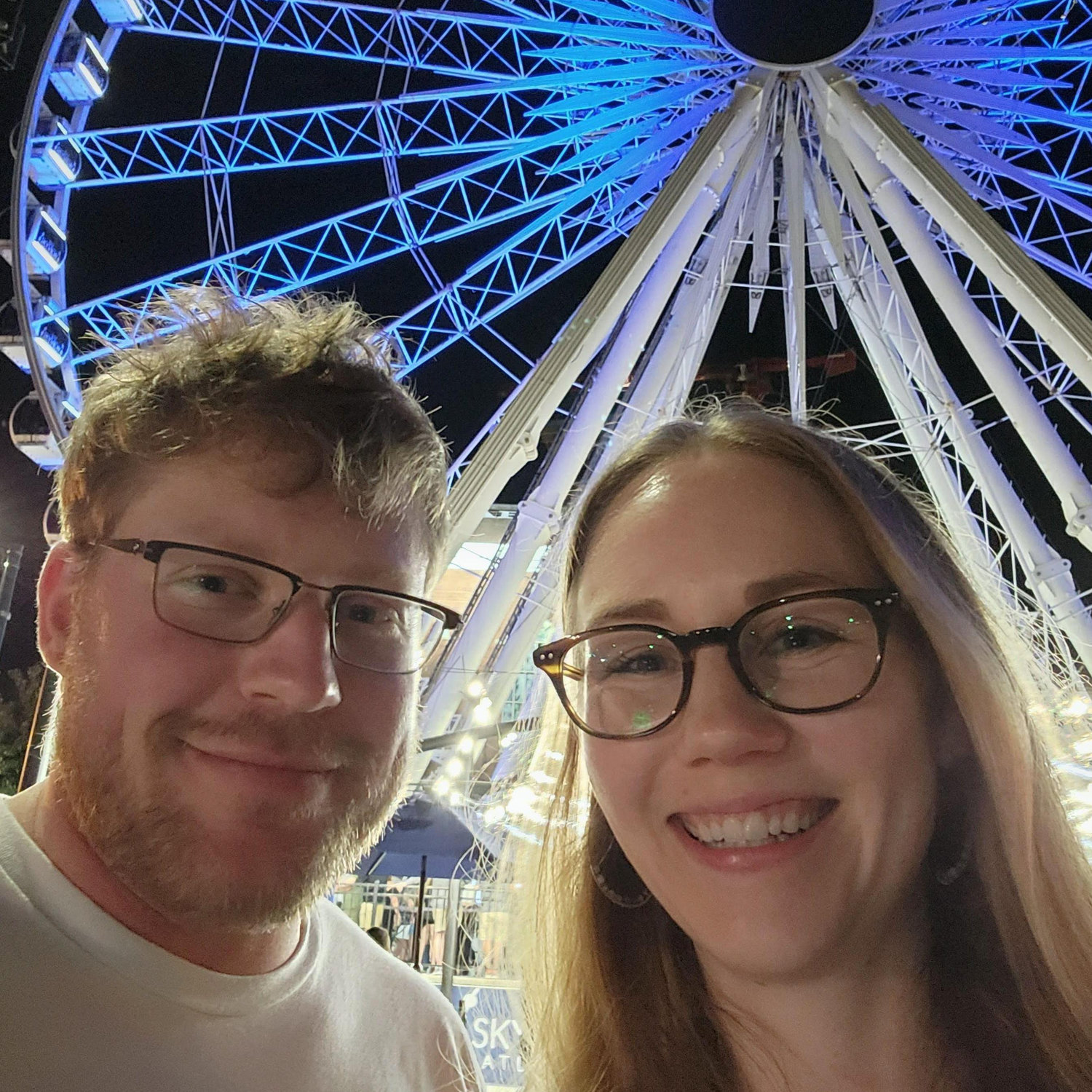 Downtown Atlanta after seeing Modest Mouse in concert at the Tabernacle.