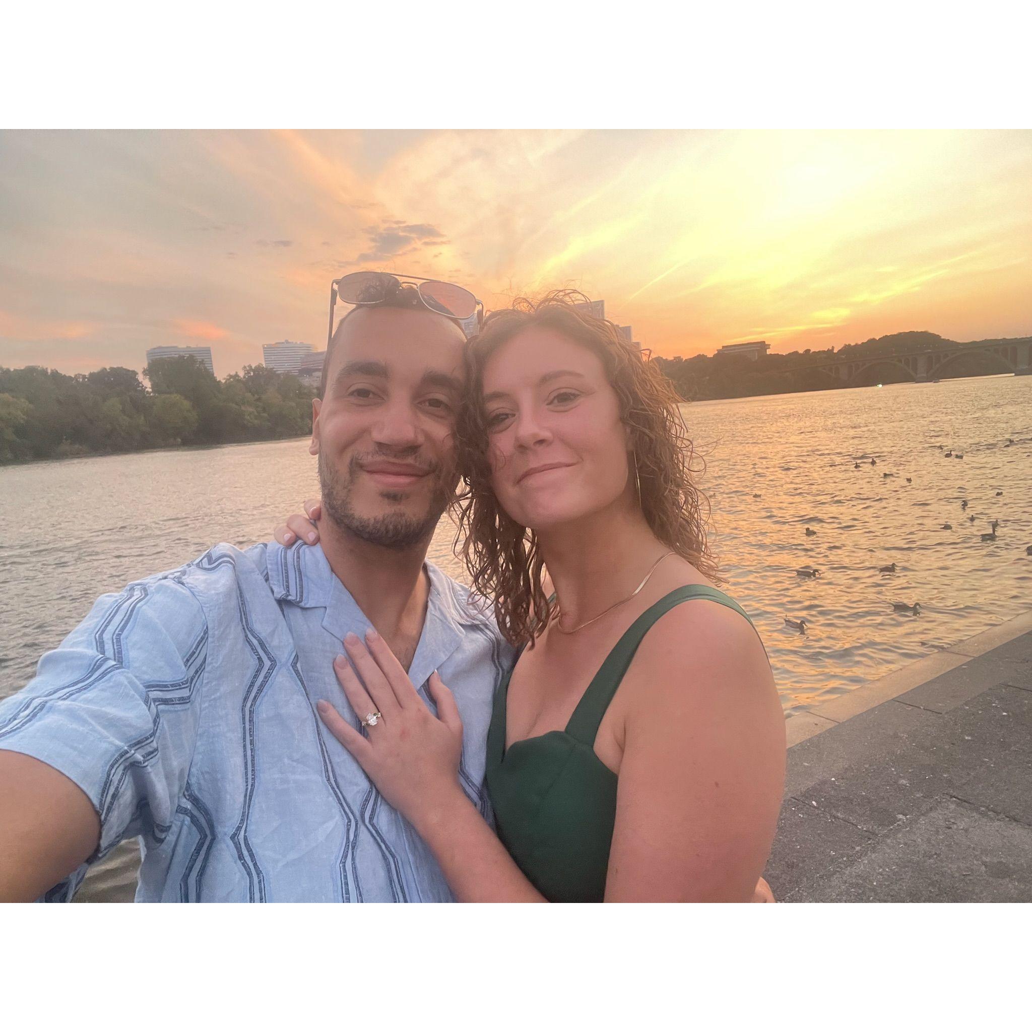 Proposal in Georgetown, DC!