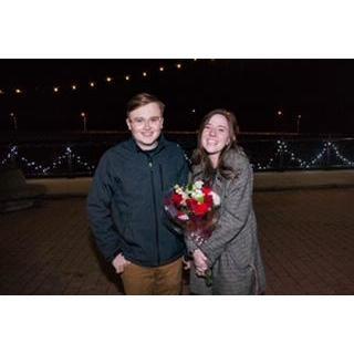 The night he proposed!