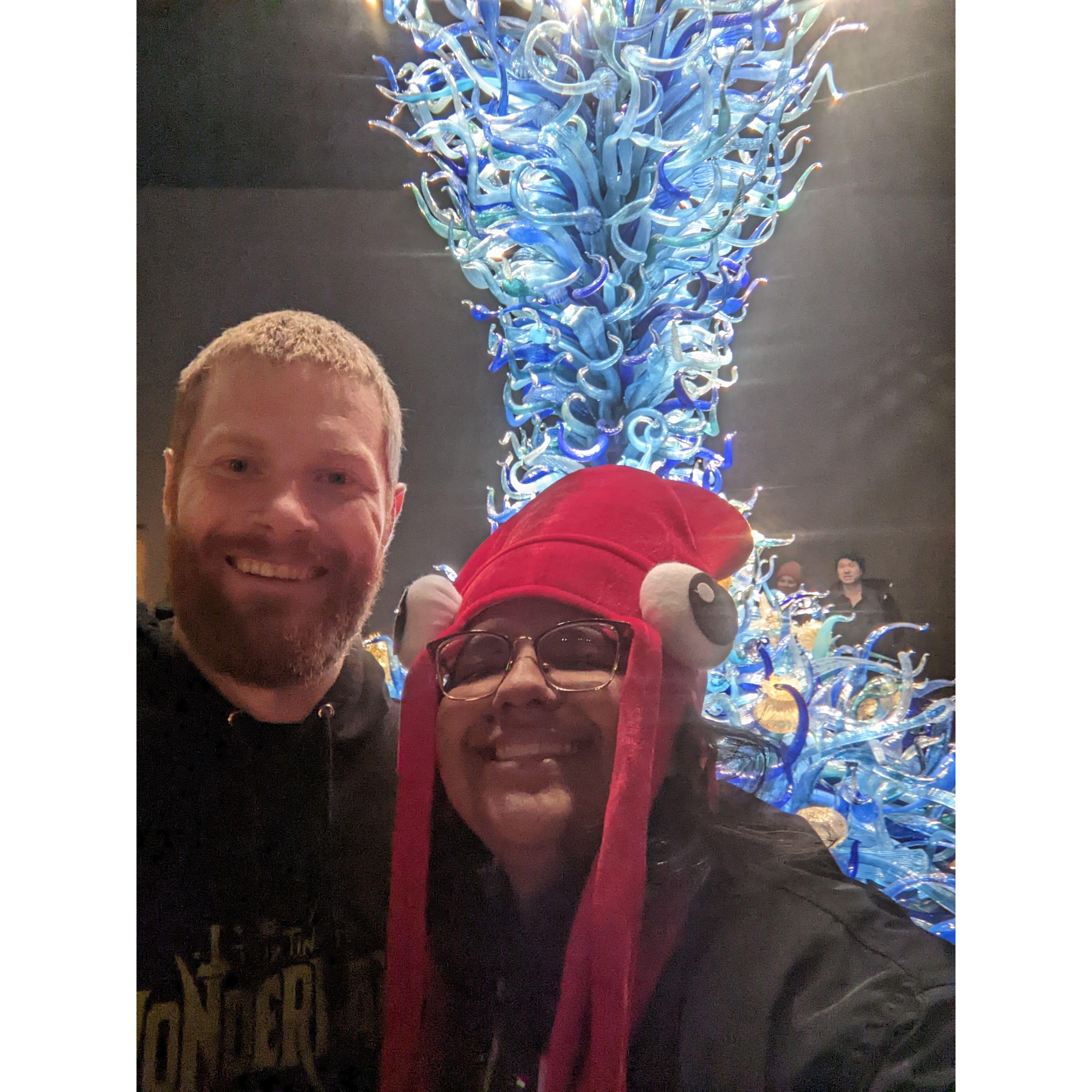 Sam & Rocio Enjoy Glass Art