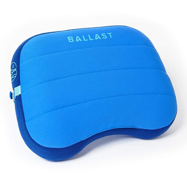 Ballast Beach Pillow – Inflatable Beach Pillow, Camping Pillow, Pool Pillow, Ultra Soft and Durable Pillow That Won’t Blow Away on Windy Beaches