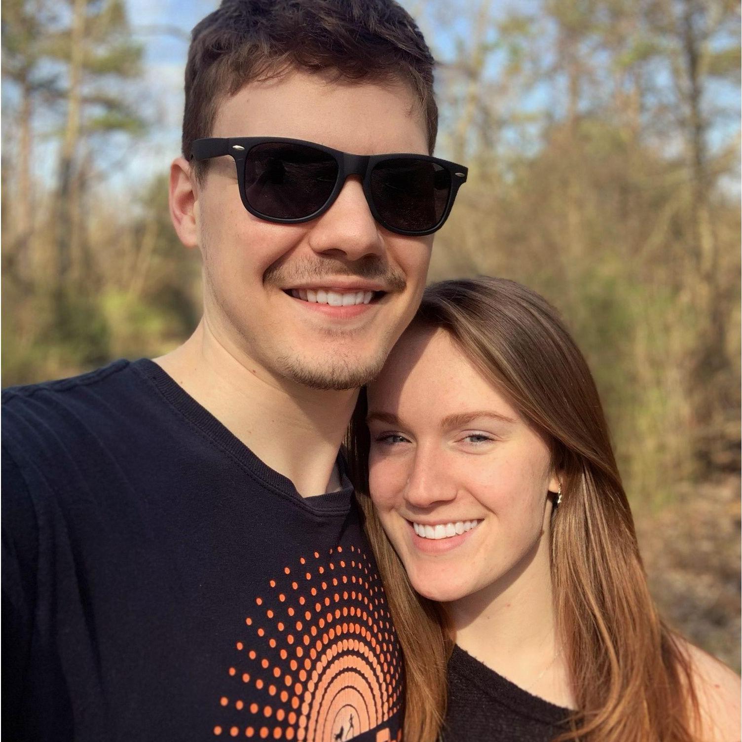 First picture we took together after a month of dating
