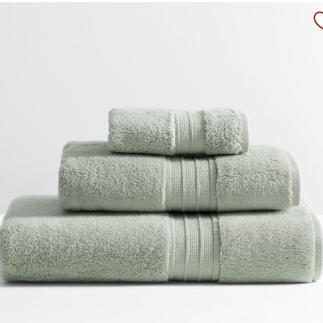 Hydrocotton Organic Quick-Dry Towels Hand Towel Eucalyptus
