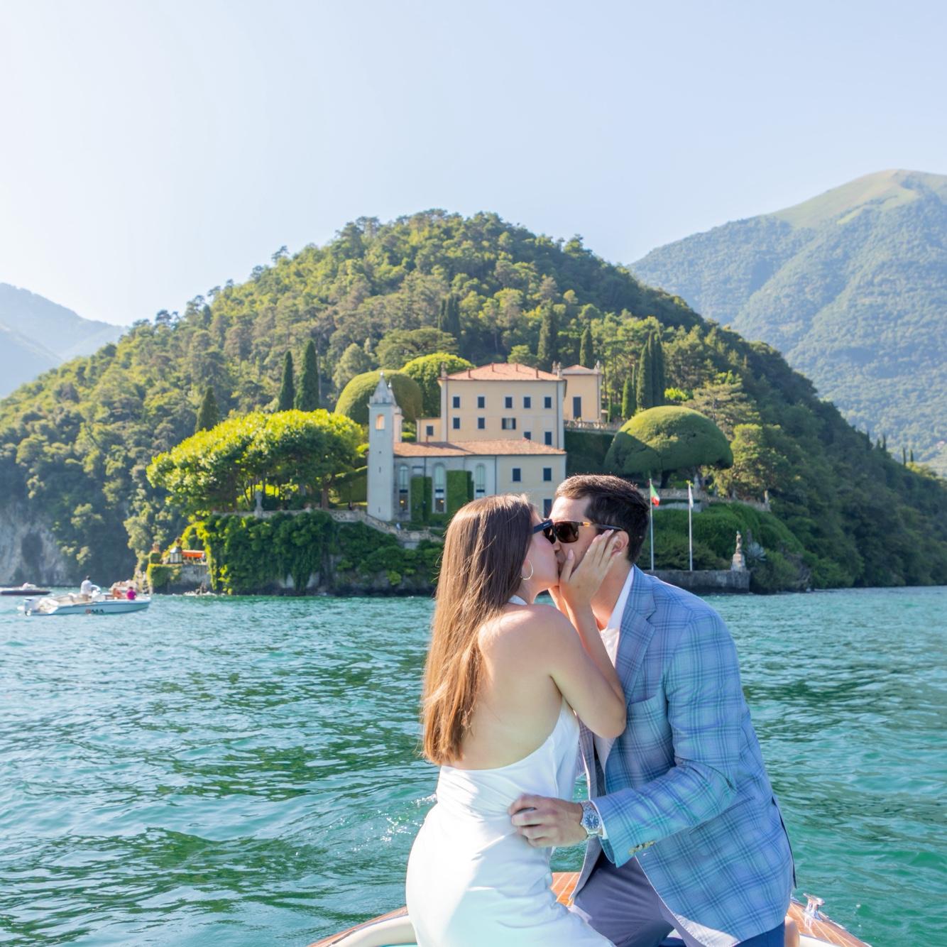 Villa de Balbianello, where Charles popped the question!