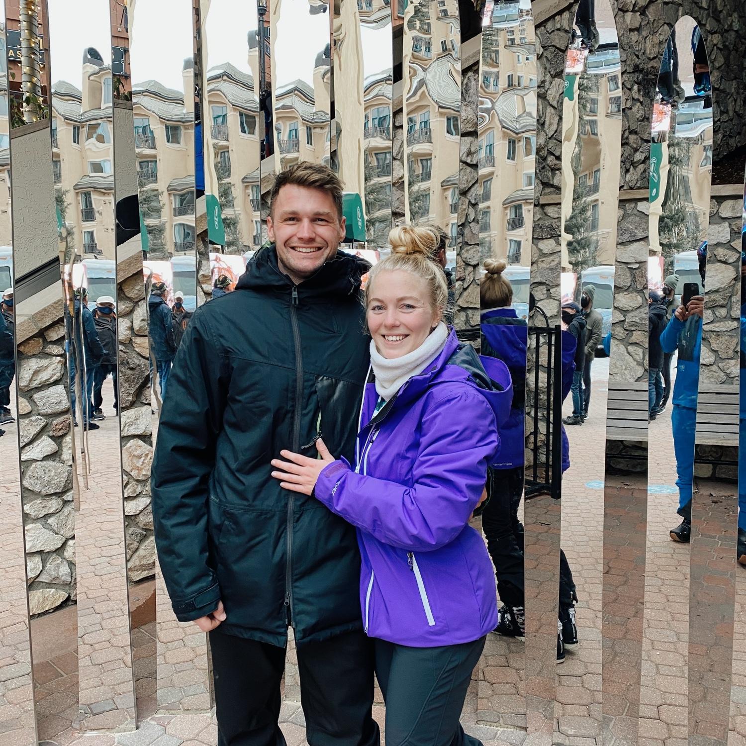 The first of many ski trips