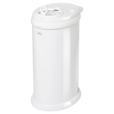 Ubbi Steel Diaper Pail - White
