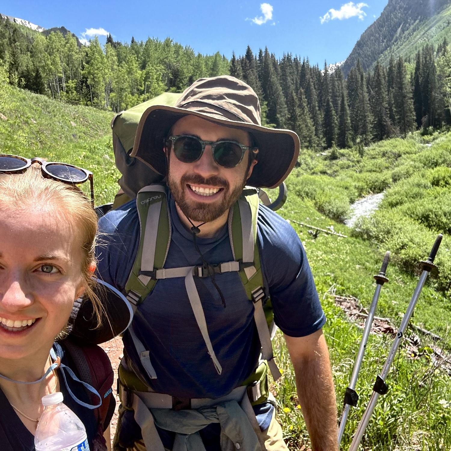 This backpacking trip Emily almost died on — it was a beautiful trail though