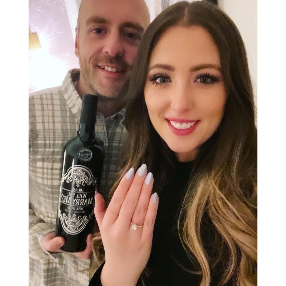 The night we got engaged!