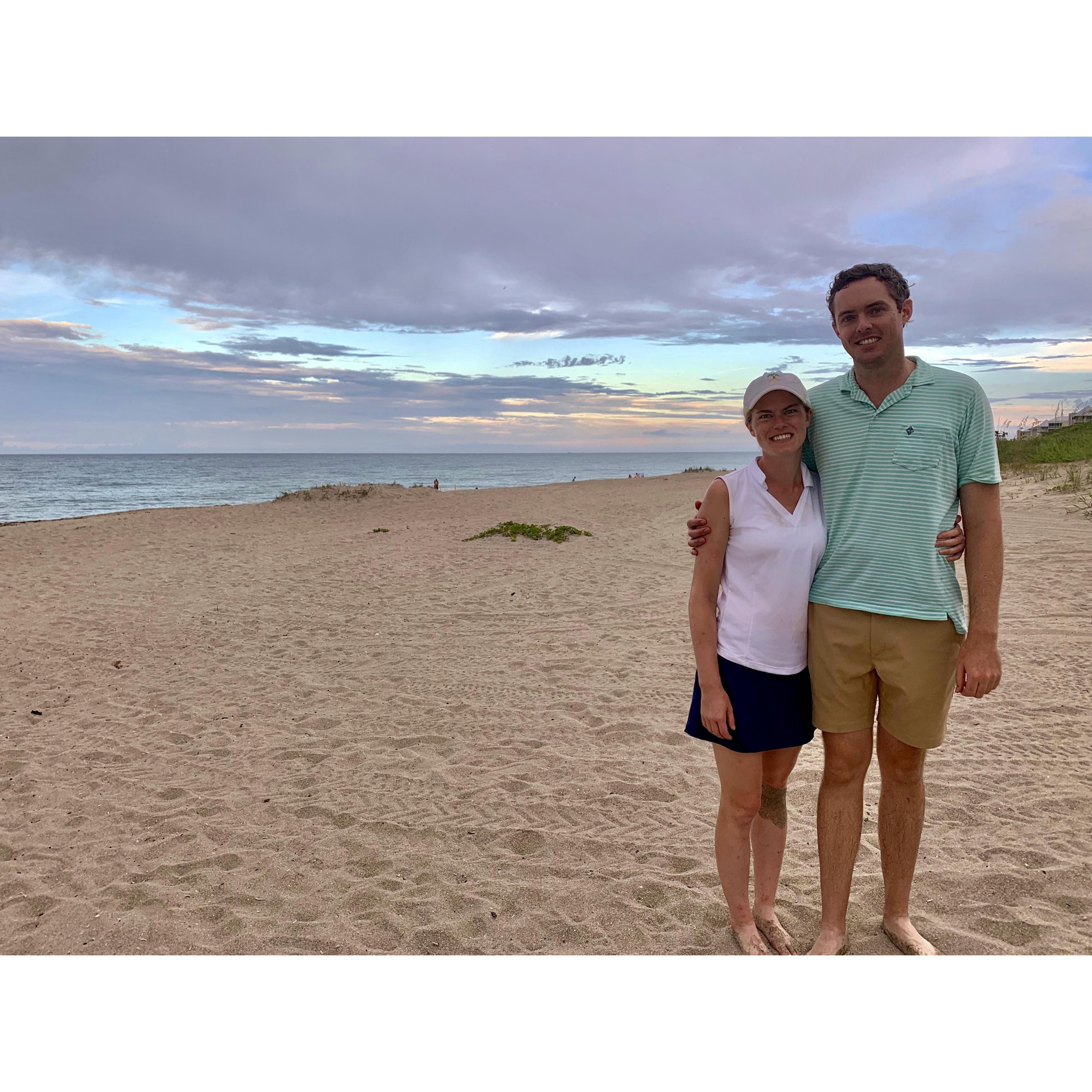 Post-golf beach stroll
Jupiter, FL | June 2020