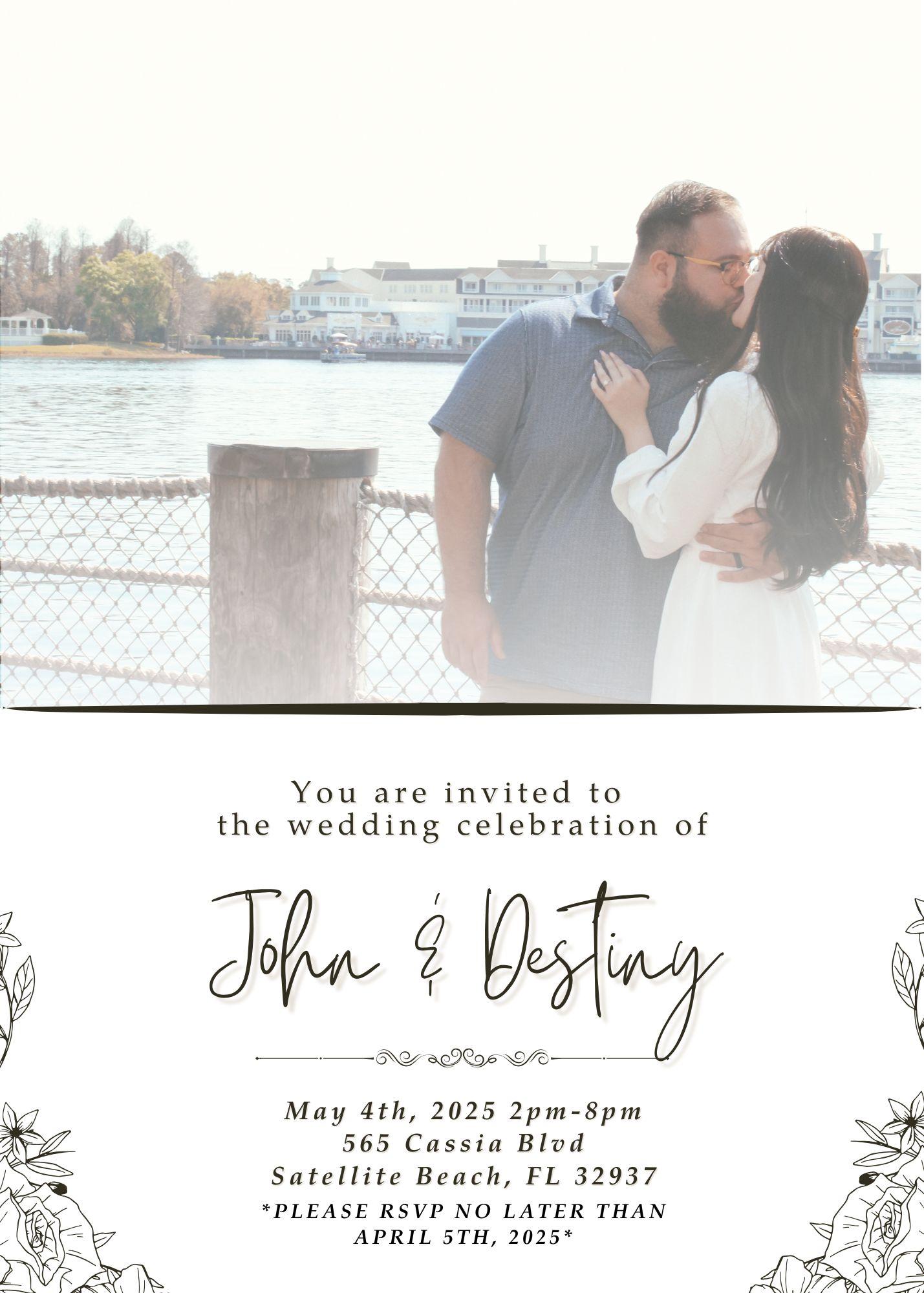 The Wedding Website of Destiny Michalik and John Russo