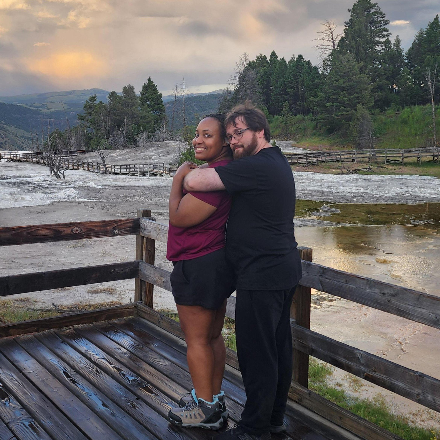 The View was Stunning, but Nothing Compares to Holding Each Other