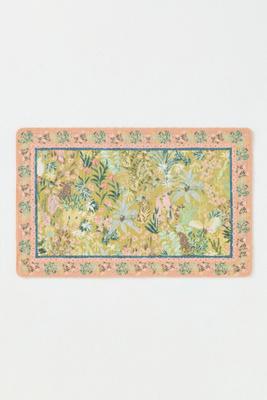 Anela Cotton Printed Bath Mat
