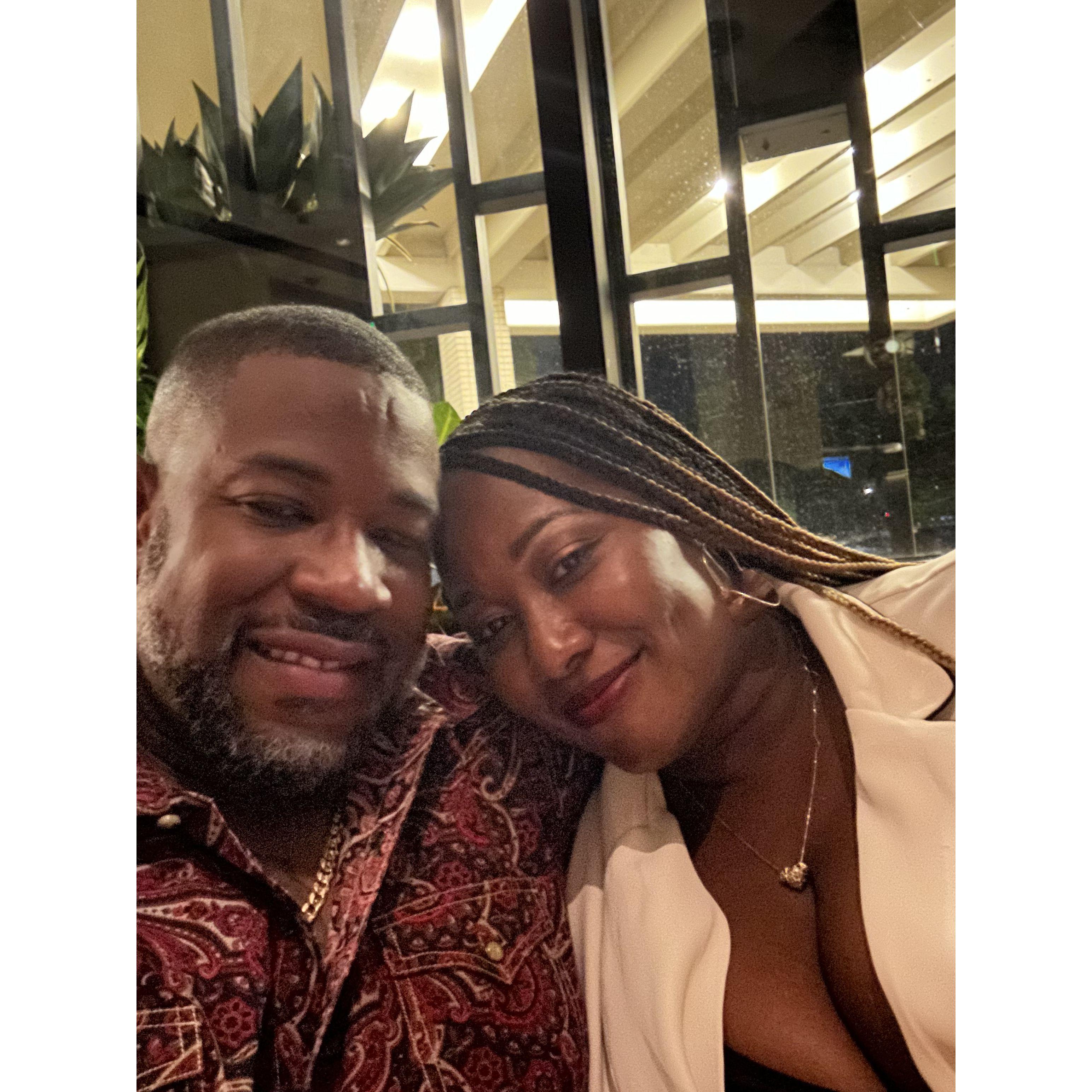 Our first date!