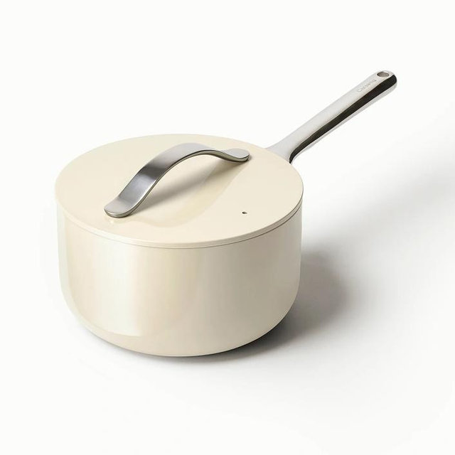 3 qt Non-Stick Ceramic Sauce Pan With Lid