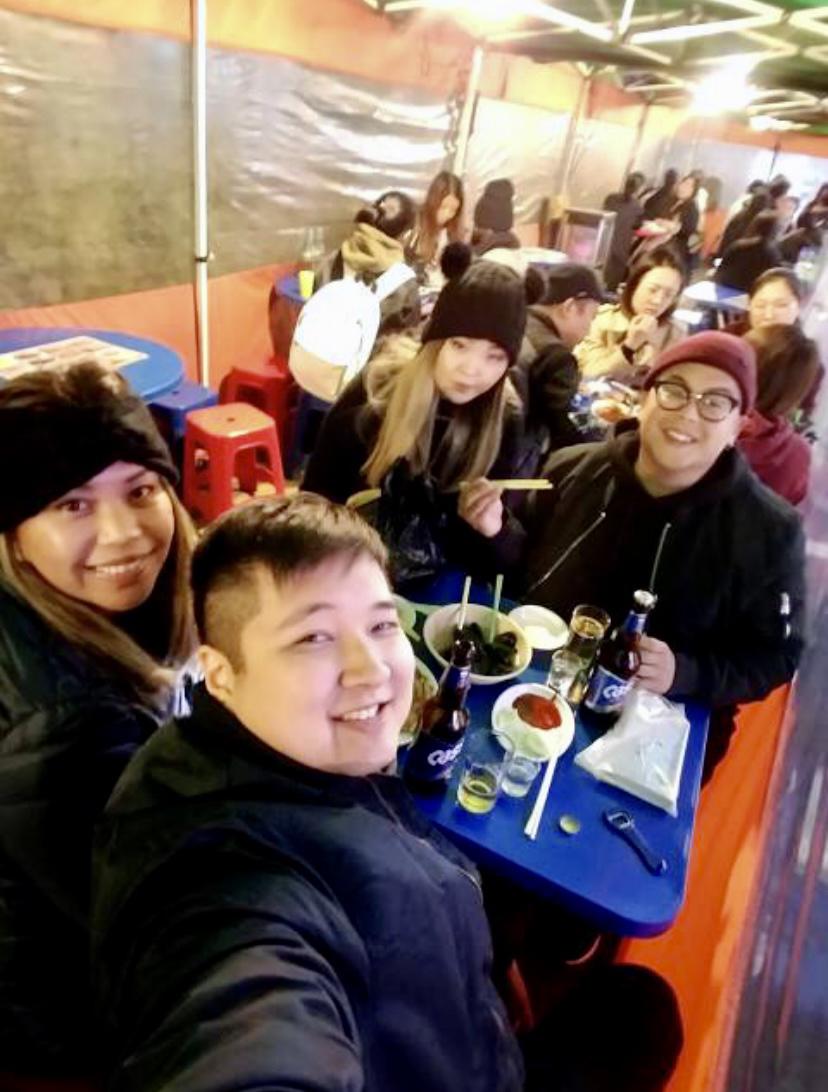(2017) Seoul drinking in a tent