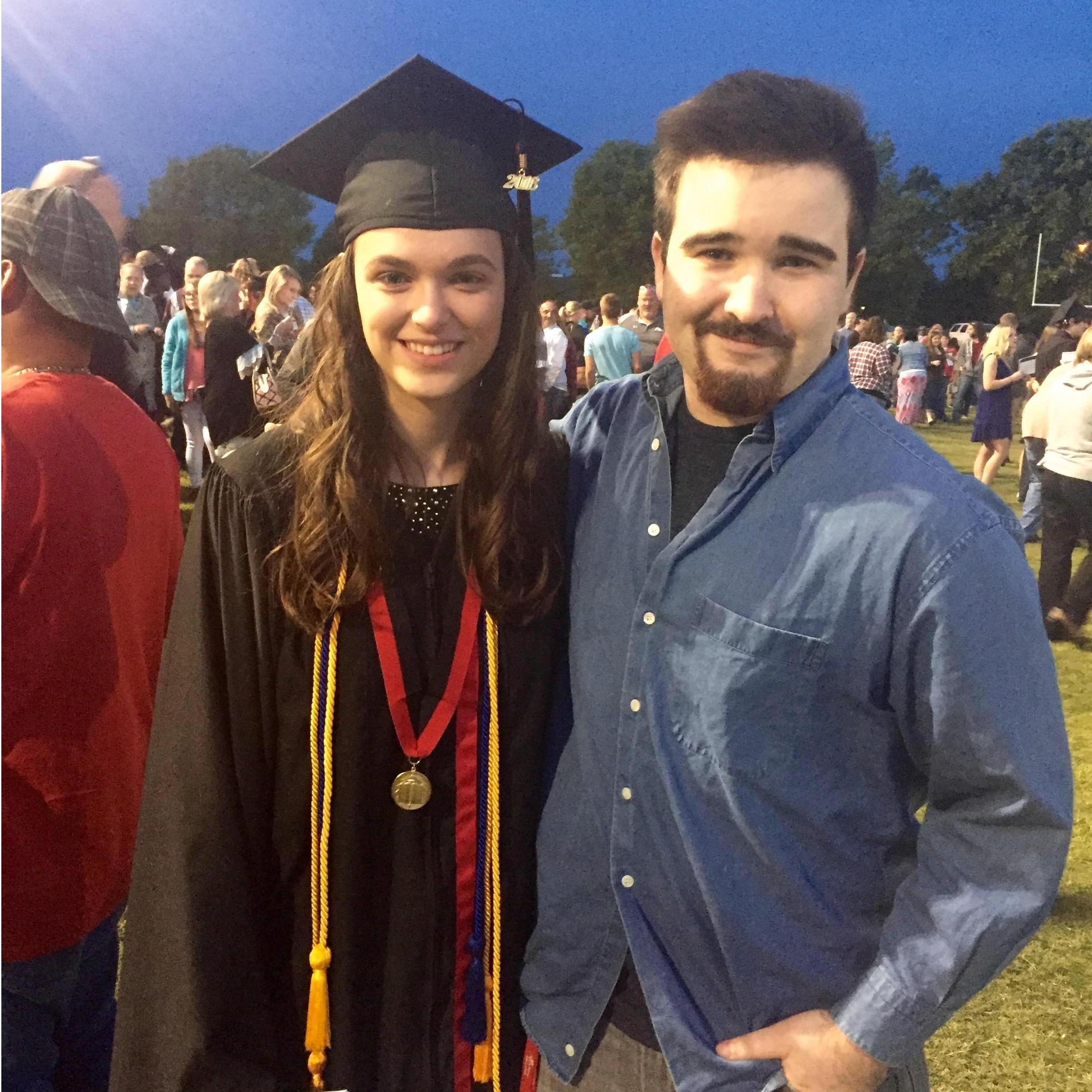 Christina's high school graduation 2016