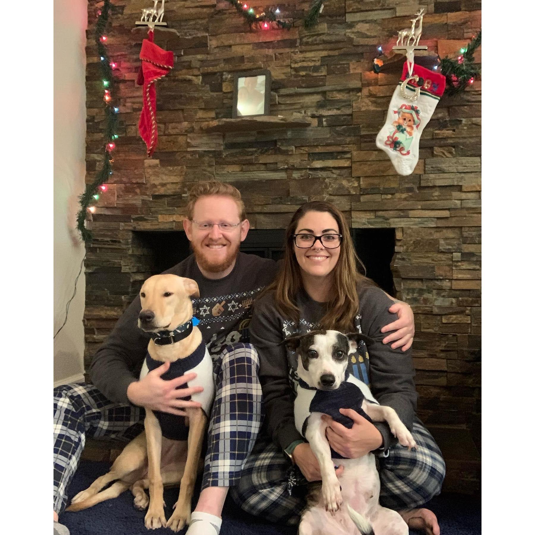 First family holiday photos.