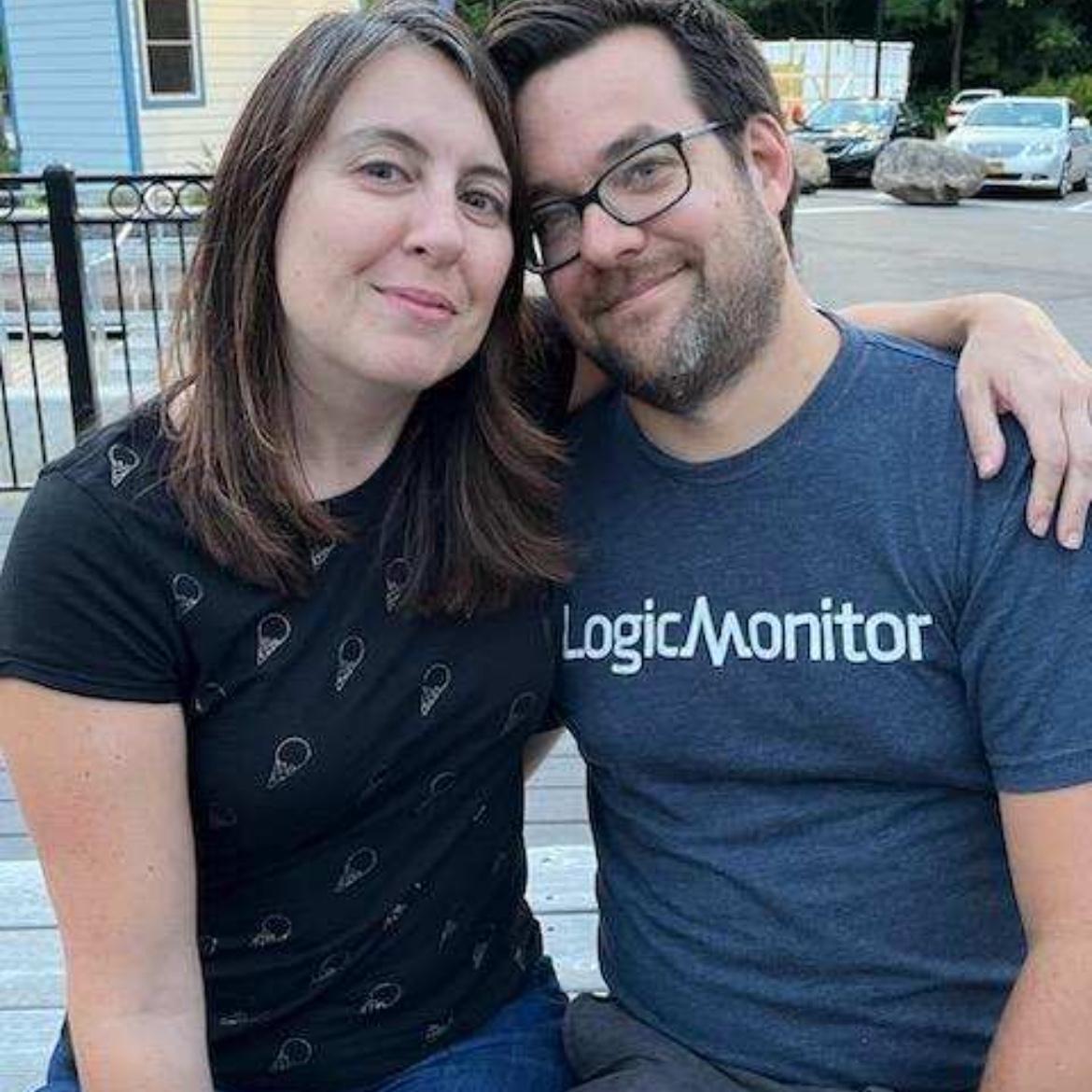 Dave & Mary #wolfpack #rochester