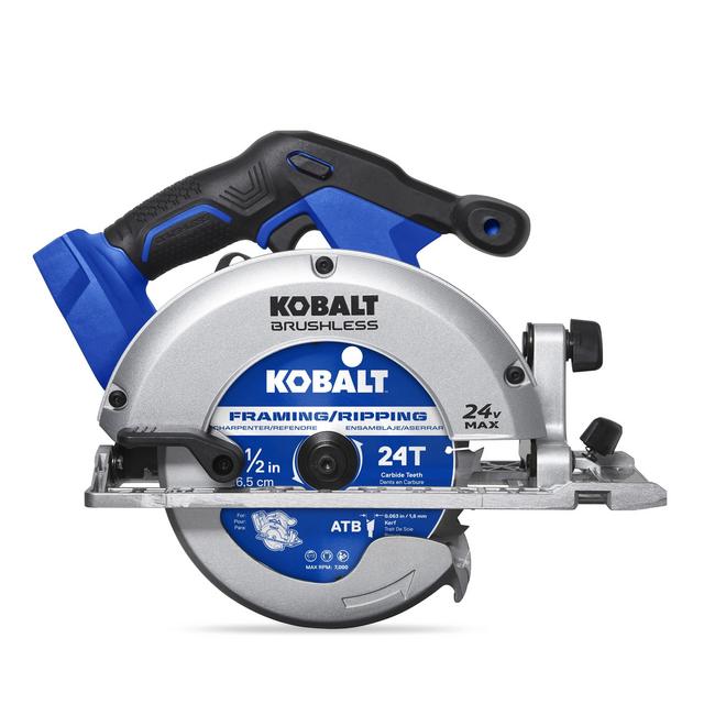 Shop Kobalt Kobalt 24-Volt Max 6-1/2-in Brushless Cordless Circular Saw Circular Saw