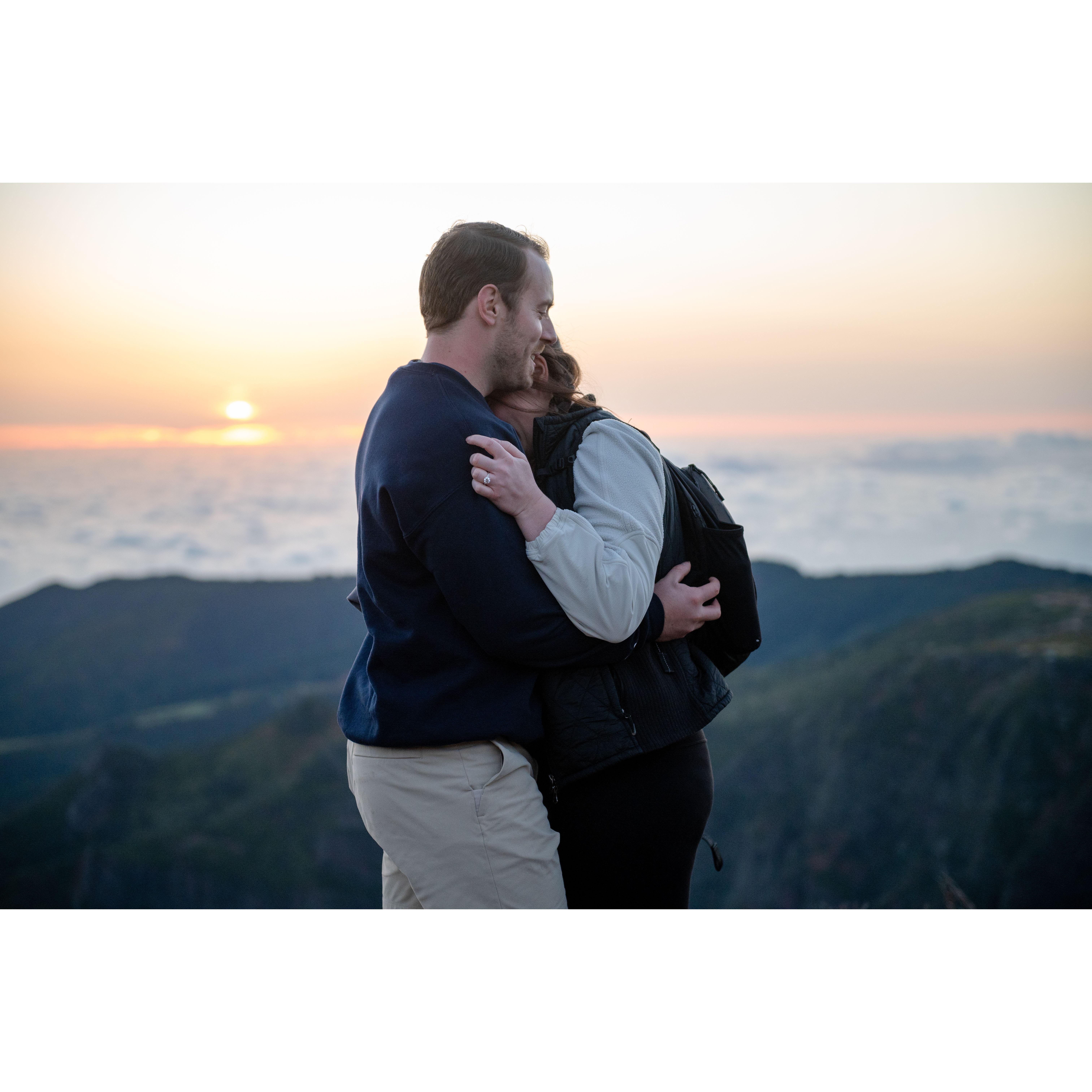 November 2024 - After Emily said yes!