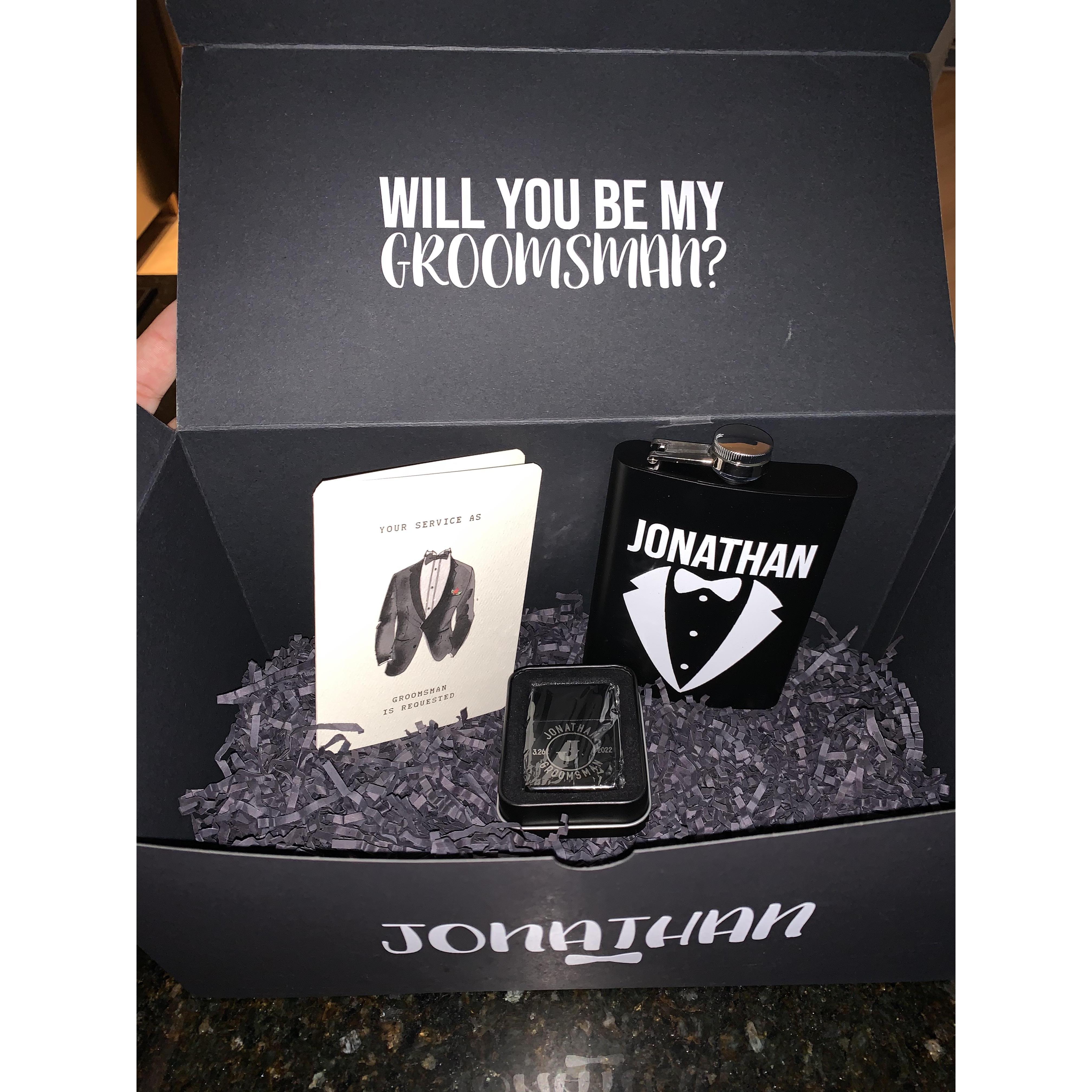 Groomsman Box!