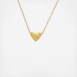 Koa Heart Necklace