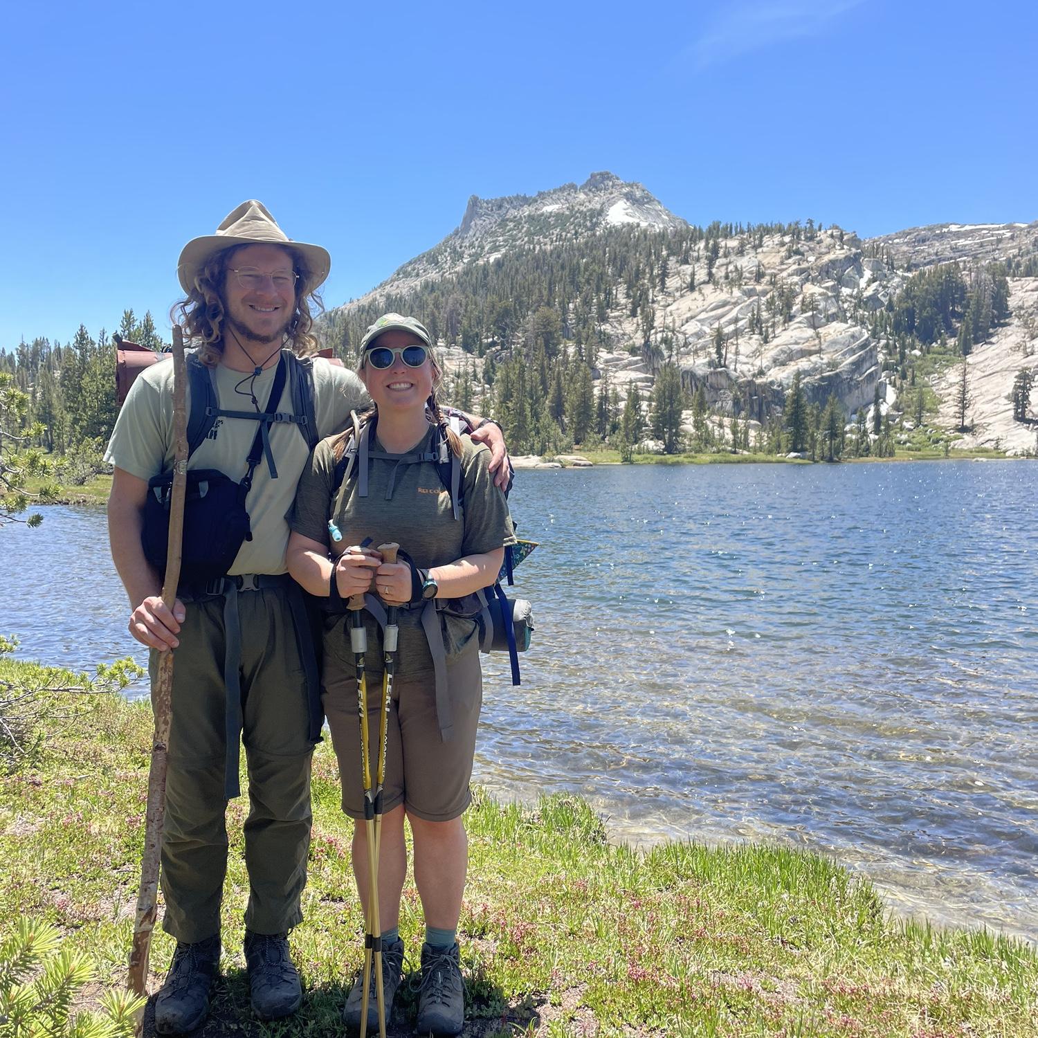 Backpacking to climb Half Diggedy Dome