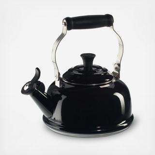 Whistling Steel Kettle with Porcelain Enamel Finish