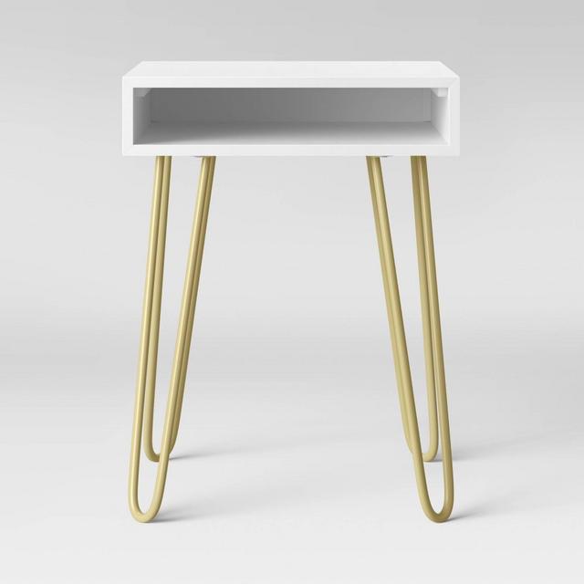 Hair Pin Accent Table White - Room Essentials™